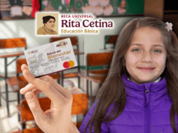 El Banco del Bienestar entregará el plástico solo a la persona que realizó el registro de la Beca Rita Cetina para primaria oficial en la plataforma. ESPECIAL/Banco del Bienestar/Canva