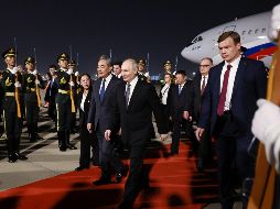 La visita de Putin coincide con el aniversario del tratado de amistad entre China y Rusia. EFE/V. Smirnov