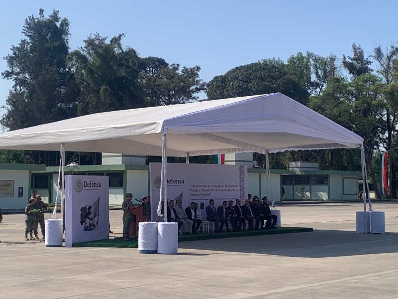 &nbsp;Presencia de autoridades de distintos niveles en la XV Zona Militar de Jalisco. EL INFORMADOR / O. González