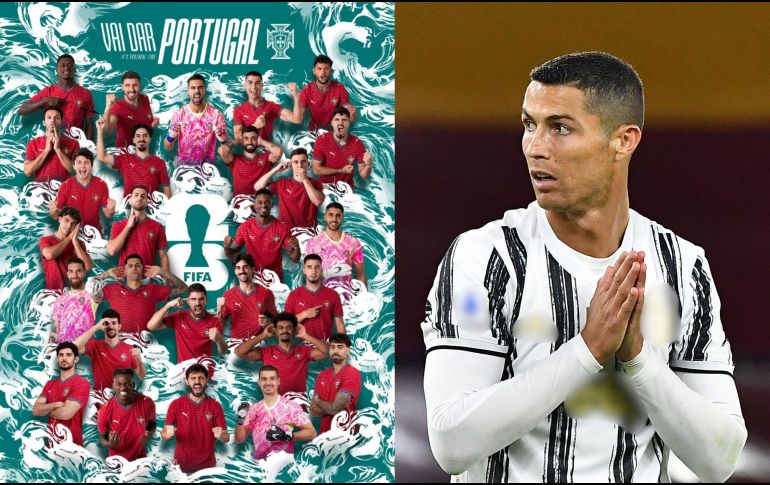 Cristiano Ronaldo será parte de una prestigiosa lista de jugadores que han disputado seis Mundiales de la FIFA, como lo serán Lionel Messi y Guillermo Ochoa. AFP / ARCHIVO / X / @selecaoportugal