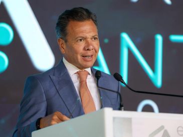 Lemus declaró que se realizan grandes obras de infraestructura para la ciudad, por ejemplo, la modernización del ingreso a la ciudad desde el Aeropuerto Internacional de Guadalajara. EL INFORMADOR / A. Navarro