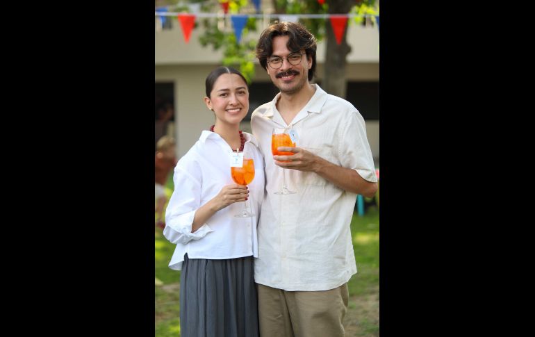 Montse Enríquez y Álvaro Gil. GENTE BIEN JALISCO / C. Jimeno