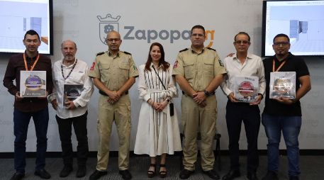 La estrategia municipal contempla capacitación constante y actualización en materia de protección civil. CORTESÍA/GOBIERNO DE ZAPOPAN