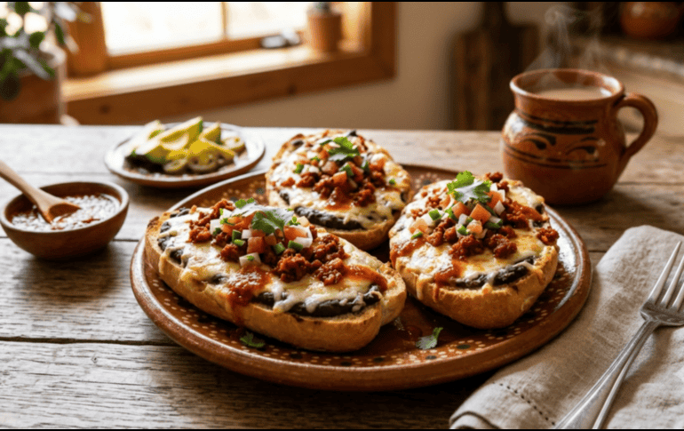 Como dato curioso: la prestigiosa guía culinaria TasteAtlas incluyó a los molletes en su ranking de los mejores sándwiches del mundo. GEMINI IA