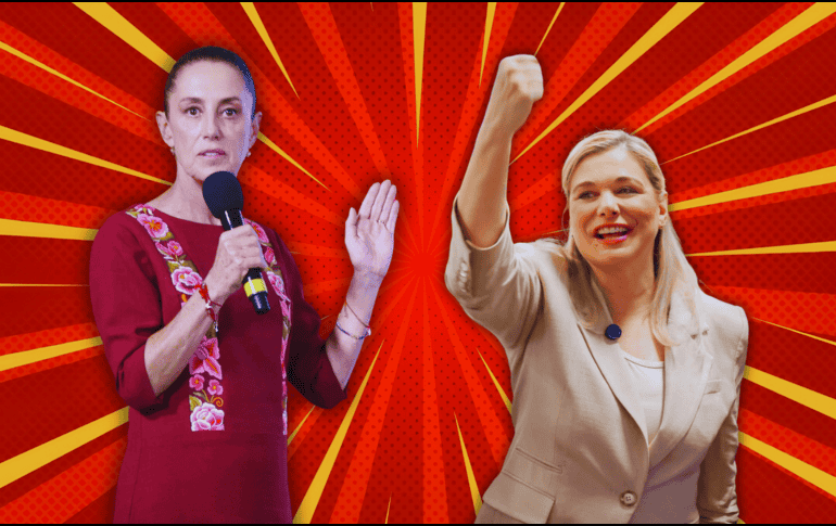 Sheinbaum volvió a criticar la actuación de la gobernadora de Chihuahua, Maru Campos, por presuntamente bloquear la manifestación que organizó Morena en su contra el pasado 16 de mayo. SUN / ARCHIVO / FACEBOOK / Maru Campos Galván