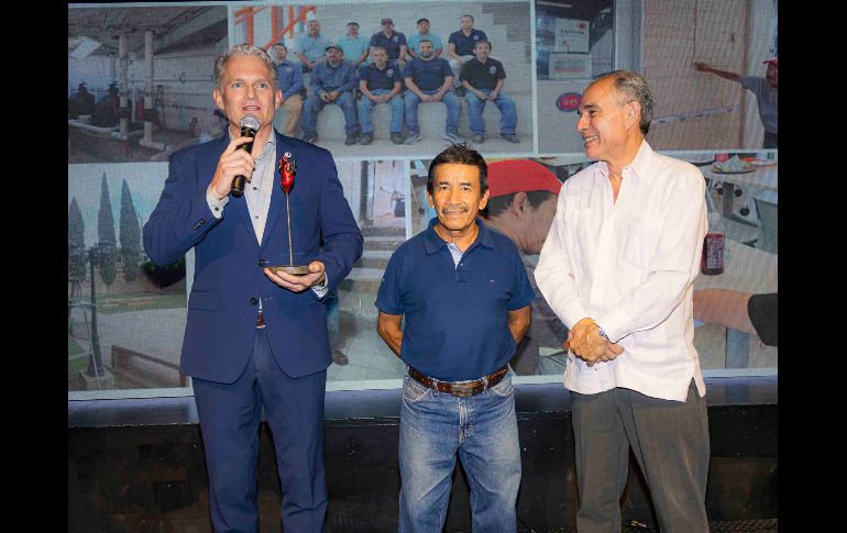 David McGrath, Raúl Hernández y Carlos Wolstein. GENTE BIEN JALISCO / J. Soltero