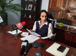 La legisladora busca que se apruebe antes del 30 de mayo, fecha establecida como límite para avalar reformas electorales antes del inicio del proceso electoral del año 2027. EL INFORMADOR/M. Hernández