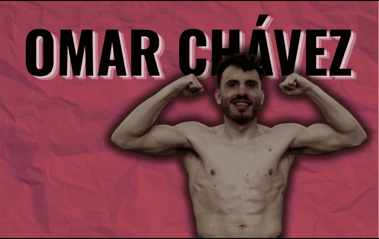 El boxeador sinaloense Omar Chávez volvió a acaparar la conversación en redes sociales. ESPECIAL/Instagram @omarchavezzbu/Canva