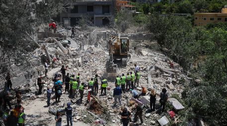 Las sanciones a Hezbolá ocurren en medio de nuevos ataques contra Líbano a pesar del alto el fuego acordado. EFE/W. Hamzeh