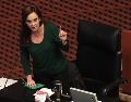 Lilly Téllez no perdió la oportunidad de soltar un ácido comentario contra Morena. SUN/ARCHIVO