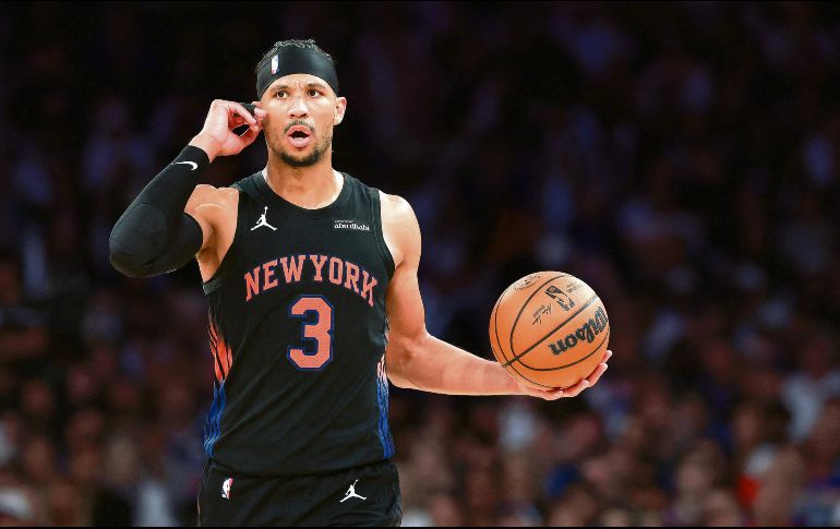 Josh Hart. El escolta firmó 26 puntos, cuatro rebotes y siete asistencias, con diez de 21 en tiros de campo y cinco triples. AFP/S. Stier