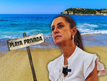 Sheinbaum fue cuestionada sobre las privatizaciones de playas, la gentrificación y los presuntos despojos ligados a extranjeros en distintas zonas del país. EL INFORMADOR / ARCHIVO / ESPECIAL / CANVA