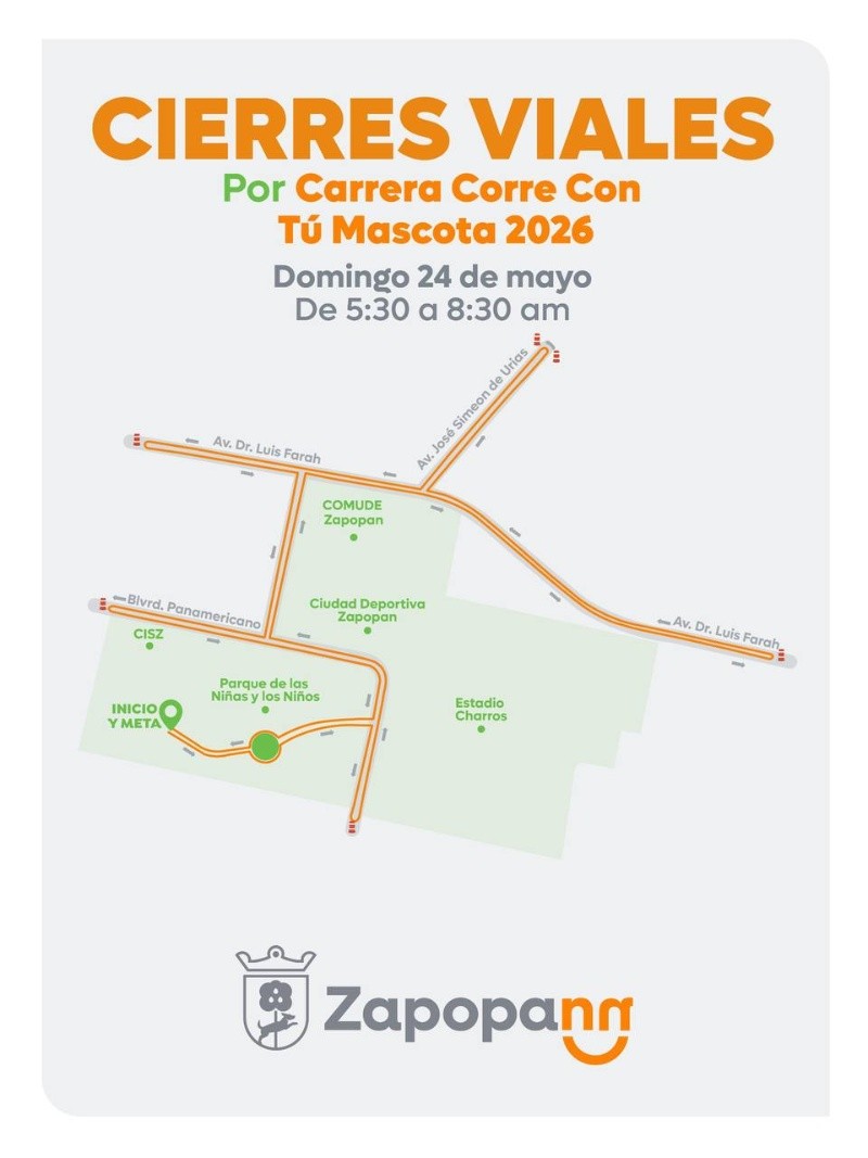 CORTESÍA/ Dirección de Movilidad y Transporte Zapopan.&nbsp;