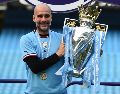 Pese a que tenía un año más de contrato, Pep Guardiola ha decidido poner punto y final a su carrera a final de esta temporada con el Manchester City. EFE / ARCHIVO