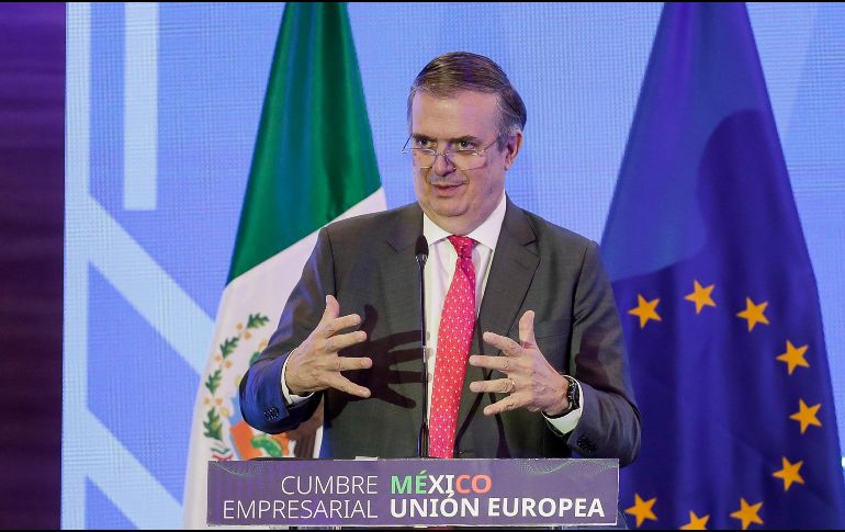 Este encuentro fue la primera cumbre bilateral en más de una década entre la Unión Europea y la nación mexicana. EFE/I. Esquivel