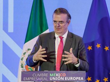 Este encuentro fue la primera cumbre bilateral en más de una década entre la Unión Europea y la nación mexicana. EFE/I. Esquivel