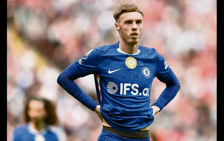 Cole Palmer. Después de brillar con Inglaterra en la Eurocopa 2024, el mediocampista quedó fuera tras una temporada irregular con el Chelsea. AFP