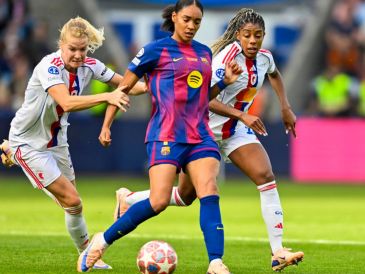 Con este triunfo, el Barcelona reafirmó su dominio en el futbol europeo femenino. EFE / Varfjell