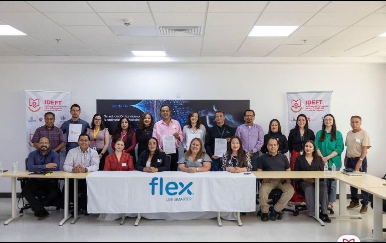 La empresa Flex es una de las compañías más relevantes del ecosistema tecnológico y manufacturero de Jalisco.ESPECIAL / IDEFT