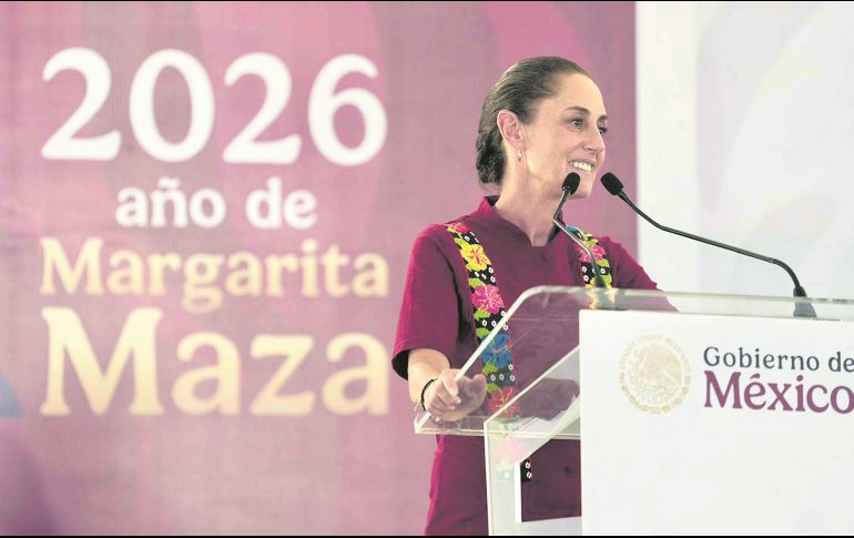 La Presidenta informará sobre los avances de la Cuarta Transformación en su mensaje. EL UNIVERSAL