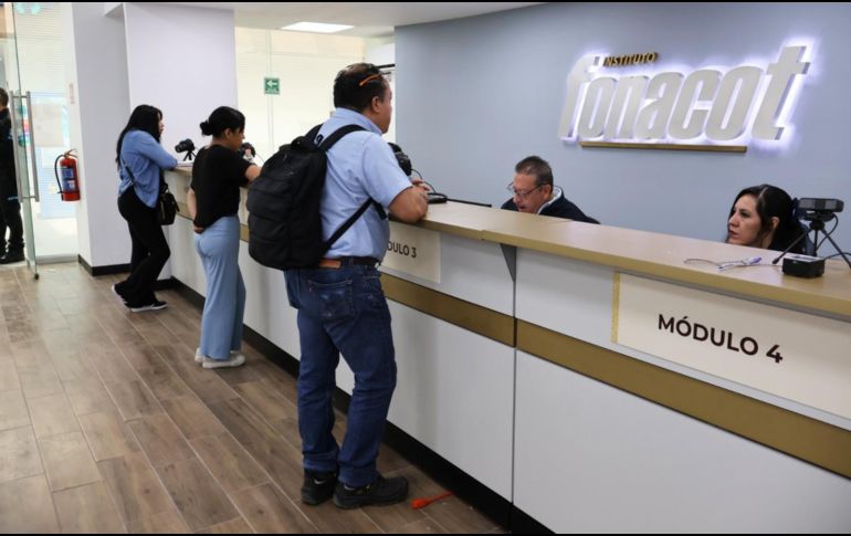 Fonacot indica que en caso de dudas, está disponible el número nacional gratuito 55 88 74 74 74. ESPECIAL/Fonacot
