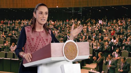 El asunto central será la revisión de una reforma constitucional enviada por la Presidenta para aplazar la segunda elección del Poder Judicial. EFE / J. Méndez / NTX / ARCHIVO
