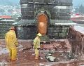 El Instituto Nacional de Antropología e Historia (INAH) intervendrá para restaurar el monumento del siglo XVII. ESPECIAL/Protección Civil y Bomberos Real del Monte