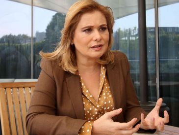 María Eugenia Campos Galván aseguró que ella, a diferencia de sus rivales políticos, siempre dará la cara. SUN/ARCHIVO