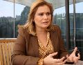 María Eugenia Campos Galván aseguró que ella, a diferencia de sus rivales políticos, siempre dará la cara. SUN/ARCHIVO