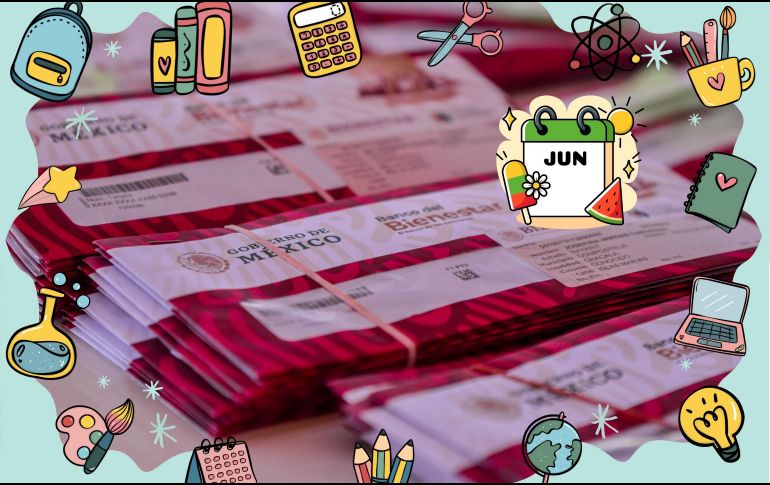Si bien este calendario solo es tentativo, ofrece una guía clara de cómo podrían distribuirse los recursos durante los primeros días del mes de junio, y que contempla el periodo completo con mayo. ESPECIAL / Programas del Bienestar y CANVA