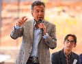 Pablo Lemus lanzó una advertencia en medio de las manifestaciones del frente "Soy Papá, no Criminal". EL INFORMADOR/J. Acosta