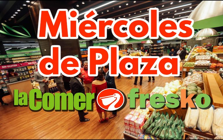 Conoce todos los descuentos por el Miércoles de Plaza en La Comer y Fresko para hoy 27 de mayo. EL INFORMADOR / ARCHIVO