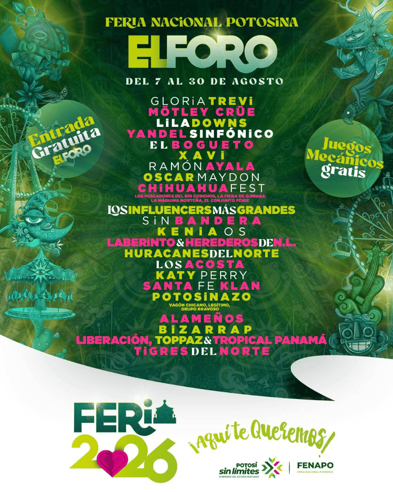 &nbsp;ESPECIAL / FACEBOOK Feria Nacional Potosina