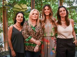 Julie Flores Saiffe, Ángela Orozco, Carla Cardona y Dafna Viniegra. GENTE BIEN JALISCO / Revista del 29 de mayo 2026
