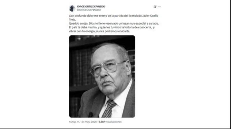 &nbsp;Este fue el post de Jorge Ortiz de Pinedo que confundió a todos. ESPECIAL