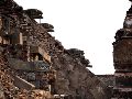 El arqueólogo Sergio Gómez, director del Proyecto Tlalocan en el túnel de la pirámide, alertó de que la humedad está desintegrando la estructura. EFE/Archivo