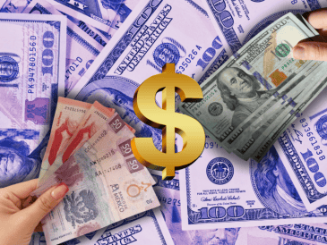 Debido a factores como la oferta y la demanda, además de eventos globales, la cotización del dólar puede fluctuar a lo largo del día. ESPECIAL/Canva