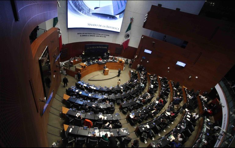 Tras la aprobación de la reforma en lo general, senadores exponen reservas para su posterior votación en lo particular. SUN/Archivo