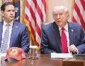 Marco Rubio y Donald Trump advirtieron de la peligrosidad de ambos grupos criminales brasileños. AP