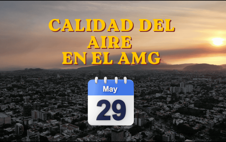 La mañana de este viernes 29 de mayo se registra en el AMG buena calidad del aire en Tlaquepaque y Santa Margarita, ambas con 29 puntos IMECA. EL INFORMADOR / ARCHIVO