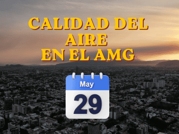 La mañana de este viernes 29 de mayo se registra en el AMG buena calidad del aire en Tlaquepaque y Santa Margarita, ambas con 29 puntos IMECA. EL INFORMADOR / ARCHIVO