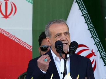El presidente de Irán, Masud Pezeshkian. EFE/EPA/A. Taherkenareh