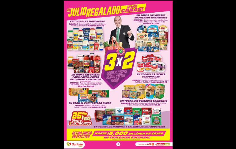 Folleto de ofertas de Julio Regalado en Soriana del 29 de mayo al 4 de junio. ESPECIAL