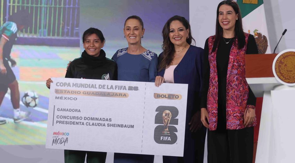 Este viernes, el Gobierno de México anunció a las cuatro jóvenes ganadoras del concurso 