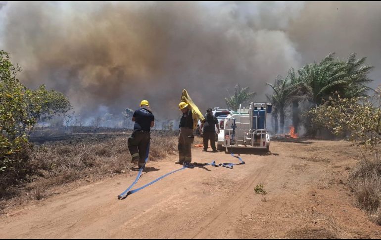 No se registraron pérdidas humanas ni personas lesionadas a consecuencia del incendio. ESPECIAL