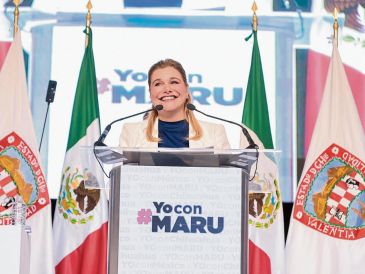 Maru Campos. Panistas se reunieron para manifestar su apoyo a la gobernadora de Chihuahua. ESPECIAL