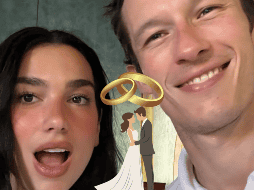 Y si bien eran pocos los que presenciaron la boda civil de Dua Lipa y Callum Turner, aún tienen pendiente la celebración. INSTAGRAM / @callumturner