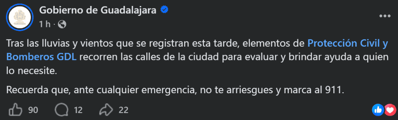 &nbsp;FACEBOOK / GOBIERNO DE GUADALAJARA