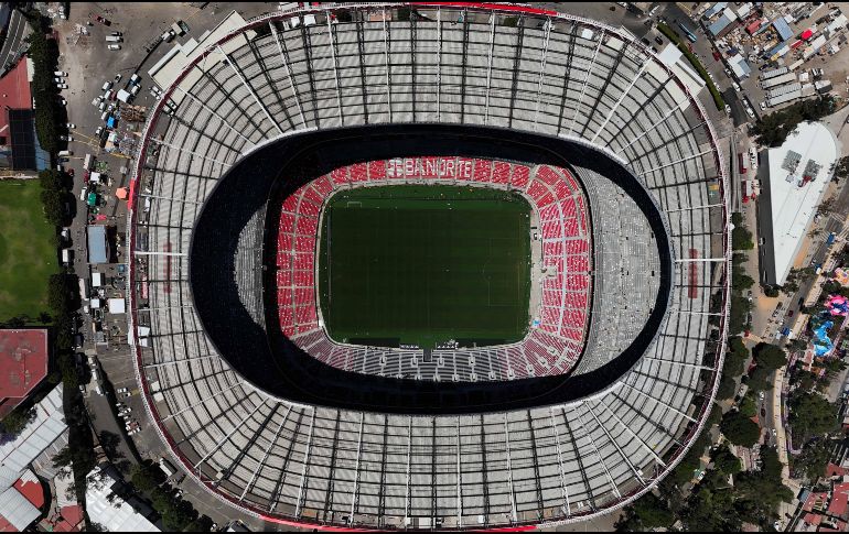 El estadio Ciudad de México (Azteca) agregará a su leyenda un tercer partido inaugural de Copa del Mundo, aunque esta vez no verá al campeón alzar la copa. EFE/ T. Perez