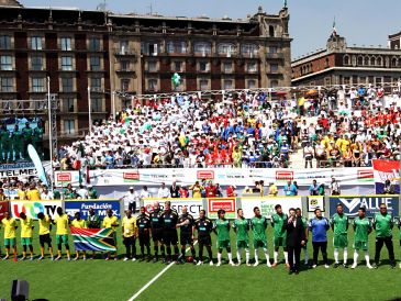 A nueve días del Mundial 2026, conoce si la Selección sudafricana es el verdadero rival histórico del Tri. NTX/ARCHIVO